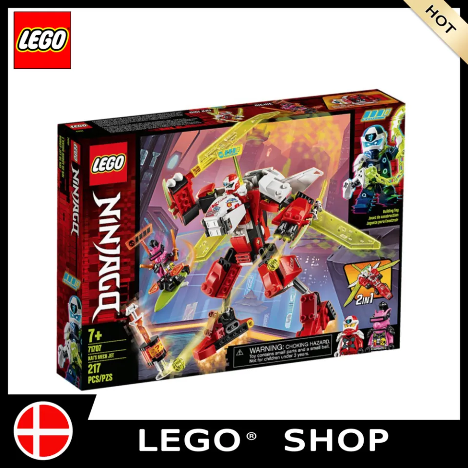 LEGO 71707 Ninjago Kai's Mech Jet 217pcs 7+ -Block Planet Building