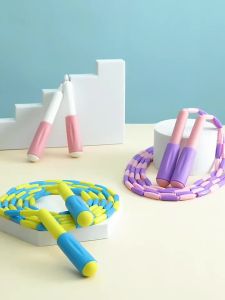 Bamboo smart counting skipping rope for children primary and secondary school students sports exams adult sports adjustable soft bead rope