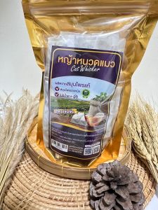 Cat Whiskers Organic Herbal Tea Bags - Green Tea Flavour Low Sodium GMO-Free 30 Sachets Pack