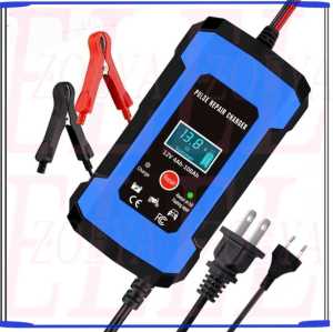 NEW!! CHARGER AKI / ACU MOBIL OTOMATIS DAN MOTOR PORTABLE TRAVELABLE 12 VOLT