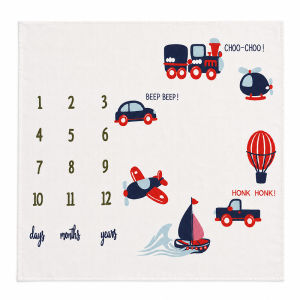 Baby Monthly Blanket Newborn Growth Memory Cloth DIY Photography Props Background Cloths Baby Gifts