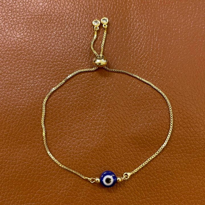 EVIL EYE PROTECTION IN THAILAND GOLD CHARM BRACELET Lazada PH