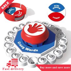 [COD] Crazy Letter Game Board Game Family Fast Rhythm Boy And Girl Puzzle Toy
