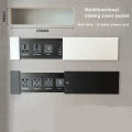 Embedded desktop socket side sliding hidden socket with conference table socket. 