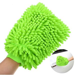 1 Pcs Sarung Tangan Microfiber Kain Lap Cendol Cuci Mobil Motor Bulu Magic Alat Pembersih