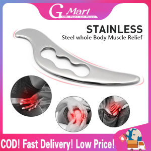 Stainless Steel Fascia Recovery Scraping Massage Tools Therapy Body Deep Tissue Muscle Gua Sha Scraper Pain Relief Stainless-Scraping
