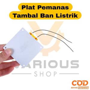 PLAT PEMANAS TAMBAL BAN LISTRIK Sunshine Plat Pemanas Thermostat Ptc 220V Bahan Aluminum Untuk Lampu