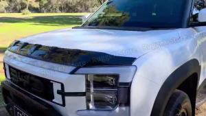 kkmf Front Stone Deflector Hood For BYD Shark 6 Pickup Shield Sand Block Engine Cover Pickup Truck Car Exterior Accessories B8T9H