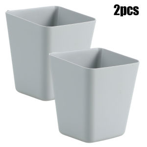 4Pcs Wall Mounted Hanging Bucket for Shelves / Bathroom Kitchen Storage Boxes Space Saver / Household Office Mini Organizer
