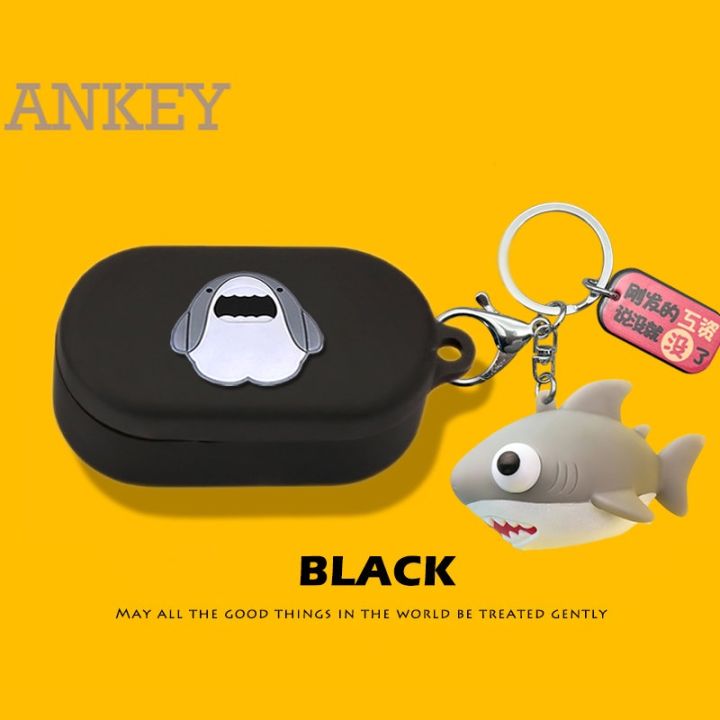 Case for OnePlus Nord Buds 2r Silicone Case Shark Cartoon