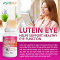 Nutra Botanics Lutein Eye Supplement + Zeaxanthin, Bilberry - 60 Capsules  - 5 Eye Vitamin for Healthy Vision. 