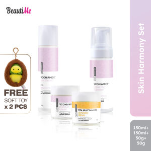 BeautiMe Skin Harmony Set 4 in 1 Complete Skincare Routine with VCONIAMIDE™ for Hydration Repair and Radiance