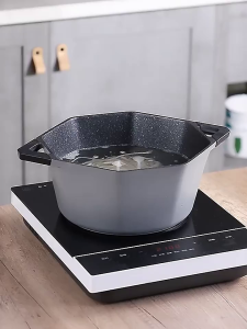 กระชอนตักอาหาร กระชอน ที่กรองอาหาร ทัพพียาว ลวกผัก