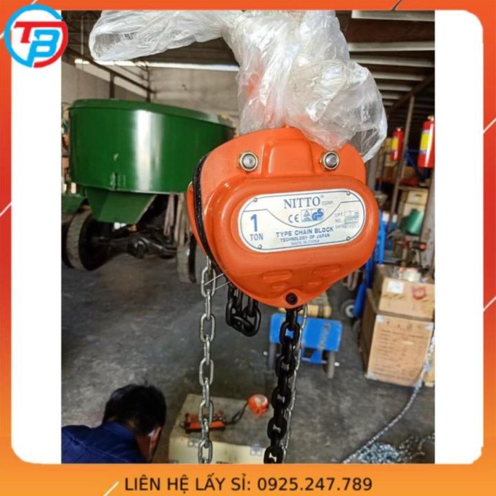 Pa lăng xích kéo tay Nitto, Ba lăng xích kéo tay sản xuất theo tiêu ...