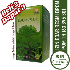 Daun Kelor Moringa Oleifera Original Terdafta BPOM dan Halal MUI