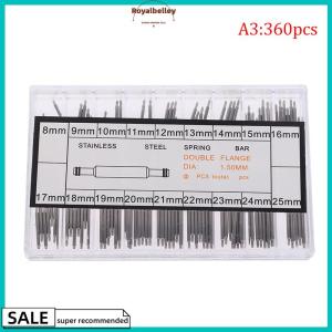【ROYALBELLEY】 Bộ thanh lò xo dây đeo đồng hồ bằng thép không gỉ chuyên dụng để thay thế