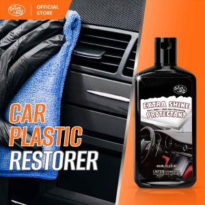 DriveJoy 450ml Plastic Restorer Extra Shine Protectant Gel Car Interior and Exterior Plastic Clean And Care