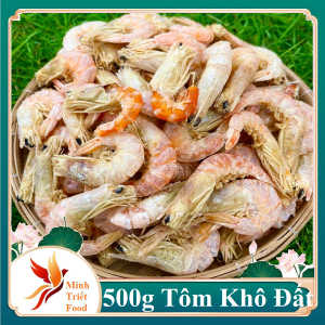 Tôm Khô Đất Cà Mau Nguyên Vỏ chất lượng cao giá tốt nhất giao nhanh- ĐẶC SẢN MINH TRIẾT