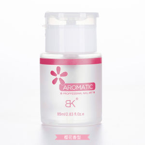 Nail Polish Remover Cherry Blossom Scent Nail Varnish Remover Gentle & Nail-friendly with Push-down Pump Easy Daily Removal Aromatic Proffessinal Nail Art Non Damaging Nail Polish Remover Cleaning Nail Polish Remover