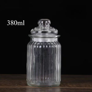 Glass Sealed Cans Leak-Proof Food Storage Jar Spice Bottle Airtight Container Transparent Jar Bottle