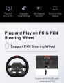 PXN V10 Steering Wheel Racing 3 Pedals Dual Motor Force Feedback. 