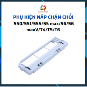 Phụ kiện nắp chặn chổi giá đỡ chổi chinh thay thế Roborock S50 S51 S55 S5 max S6 S6 maxV T4 T5 T6