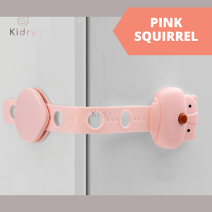 Children Safety Strap Locks Adjustable Length Baby Kids Cabinet Lock Adhesive Tape | Lock Keselamatan Kanak