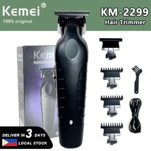 Kemei KM-2290 0mm Hair Cutting Mechine Barber Clippers Rechargeable Rechargable Haircut  Hair Trimmer Hair Clipper for Men