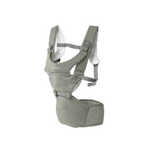 [CHÍNH HÃNG] MOOIMOM Địu Ngồi Em Bé Cao Cấp Trợ Lực Siêu Nhẹ Êm Ái NeroBianco Hạn Chế Đau Lưng HPS2101