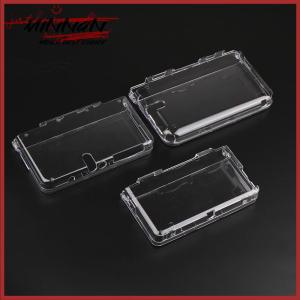 [minnan] Clear Split Transparent Protective Cover Case Screen Film LCD Screen Protector For 2DS 3DS 3DSLL NEW 3DSLL NEW 3DS
