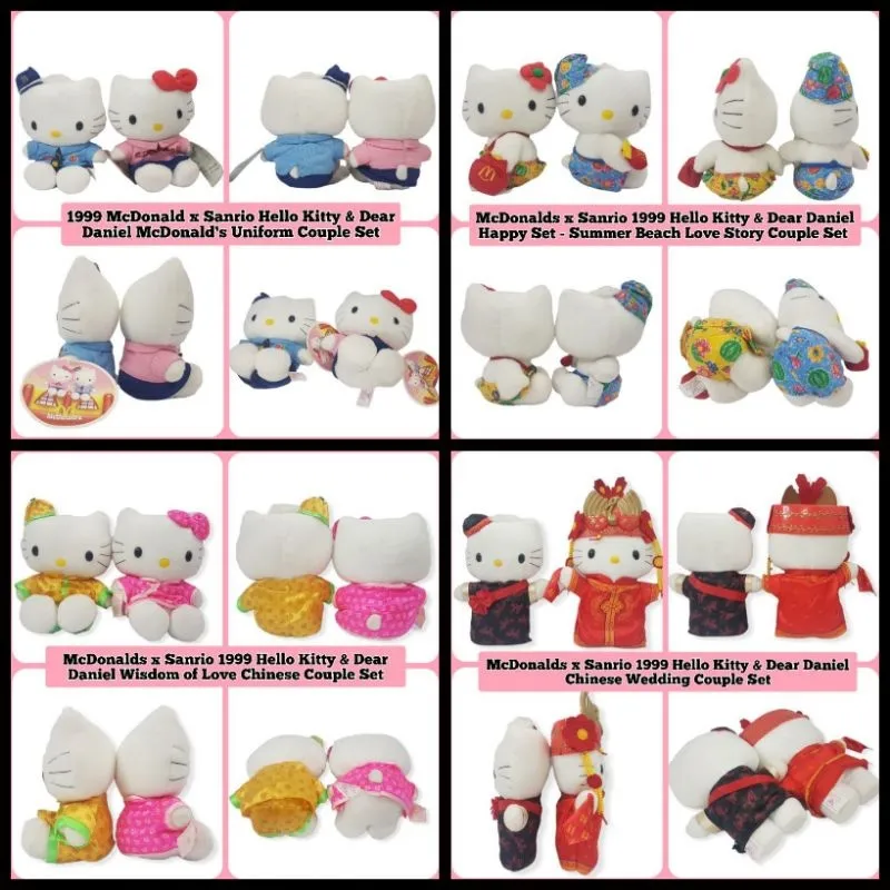 1999 mcdonalds hello kitty clearance plush