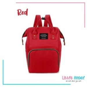 Tas Bayi Diaper Bag Baby Mickey Minnie Ransel Multifungsi Besar Perlengkapan Ibu Bayi Popok Botol Susu Asi Baju Celana Bayi Back Pack