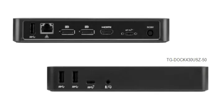DOCK430 - TARGUS Docking Station with 85W Power USB C™ Multi Function ...