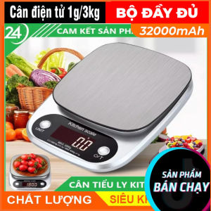 Cân tiểu ly nhà bếpCân Tiểu Ly Tiện Dụng Nhỏ Gọn Chính XácCân tiểu ly điện tử KILTCHEN SCALE 3KG/1G Mua Cân Nhà Bếp  + Tặng Kèm Pin AA