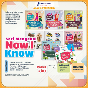 Buku Anak Paket Now I Know Seri Mengenal 5 in 1 Ziyadbooks