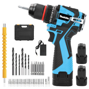 DEWALT Brushless Drill 450W Cordless Impact Drill Electric Screw Driver Hammer Set