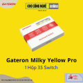 Công tắc bàn phím cơ Switch Gateron Milky Yellow Pro | Gateron Red Pro | Gateron Yellow Pro - Hộp kèm khay đựng 35 Switch (3 pin và 5 pin). 