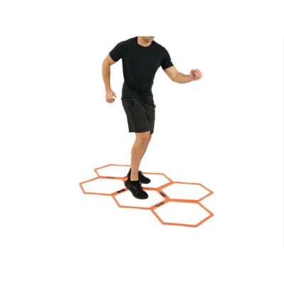 Hexagonal Agility Ladder | Hexagon Ring Latihan Sepakbola Sepak Bola Kaki Kecepatan Kelincahan
