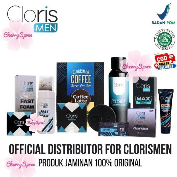 CLORISMEN PRODUK ALL Varian Cloris Men Sabun Wajah Pria Sabun Cuci Muka ...