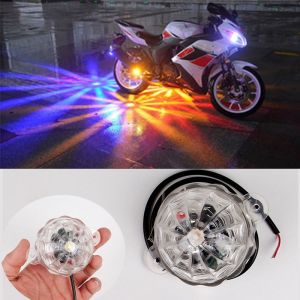 Đèn LED Gầm Xe Máy Ô Tô 48 Tia – Đảo Màu Tự Động Chớp Nháy Cực Đẹp Siêu Bền 12V-80V
