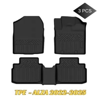 Perodua Alza New D27A 2022-PRESENT 7 Seater ( 2022 ) 5D Carpet CarMat Floor Mat OEM Karpet Car Floormat