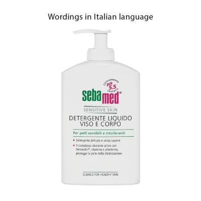 Sebamed Face & Body Wash 300ml / 1000ml (For Sensitive Skin)