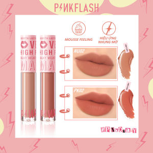 PINKFLASH Face set OhMyLove Soft Matte Liquid Lipstick&Soft Powder Blush Waterproof Long-lasting Easy To Wear Natural Makeup Set