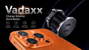Vadaxx All-Aluminum 12V RV USB Outlet Wall Mount Recessed Panel Car Charger