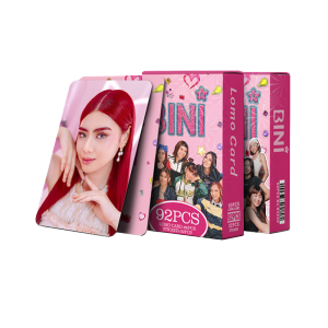 92Pcs/Box Jollibee Bini Lomo Cards Bini Lomo Card Photo Card Postcards Idol Collectibles Gift
