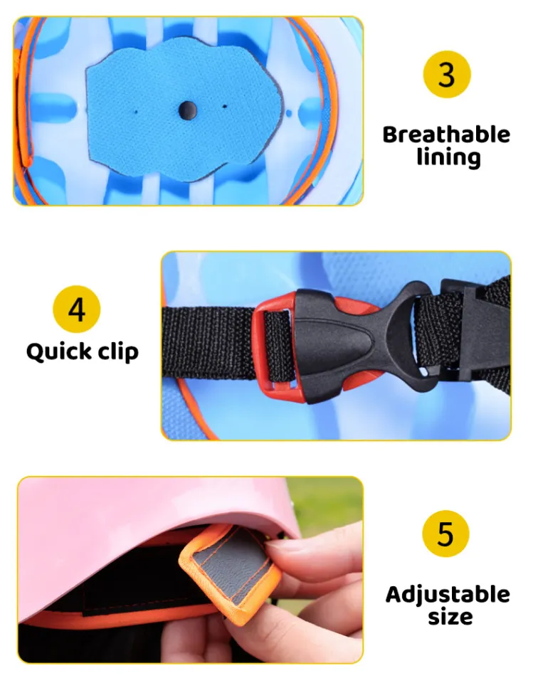 NEW Arrival Half Face Helmet for Kids Girls with Helmet Sticker