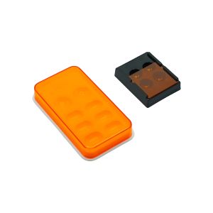 1pc 4 Holes/8 Holes Dental Veneer Storage Box Teeth Whitening Shade Organizer Denture Retainer Molar Case Professional Dental Tool