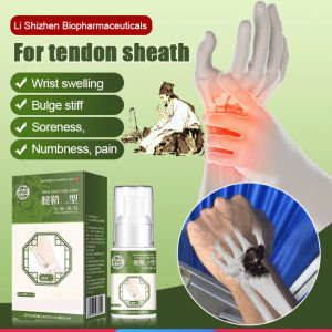 🔥[3-Minute Pain Relief]🔥Tendon Sheath Cooling Spray Tendinitis Carpal Tunnel Syndrome Hand Pain Wrist Sprain Finger Bump Thumb Inflammation Tennis Elbow Cooling Gel Joint and Muscle Pain腱鞘型冷凝喷/肌腱炎腕管综合征Stiffness and swelling/anti-swelling spray