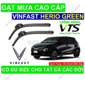 Gạt Mưa Silicon Nano Kính Lái Vinfast Herio Green Cặp Gạt Mưa K.ính Lái Vinfast Herio Green Có Đủ Size C.ho Các Đời