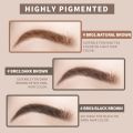 KIMUSE Eyebrow Gel With Brush 2 IN 1 eye brows Cream Pencil Waterproof&Long-lasting Natural Makeup Brow Stamp. 